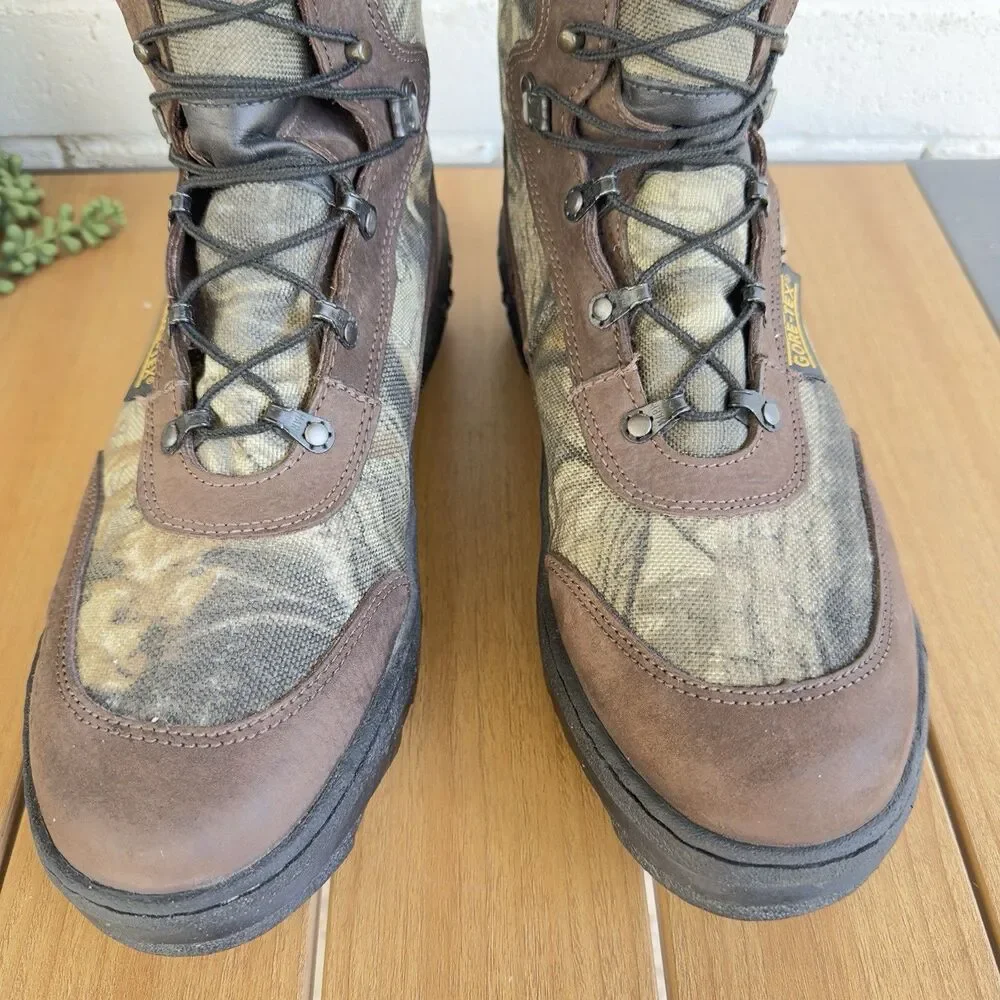 Rocky Hunting Boots Men’s 13 M Gore-Tex 500G Thinsulate Camo Leather Waterproof